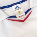 Maillot équipe de France Adidas Euro 2000 blanc