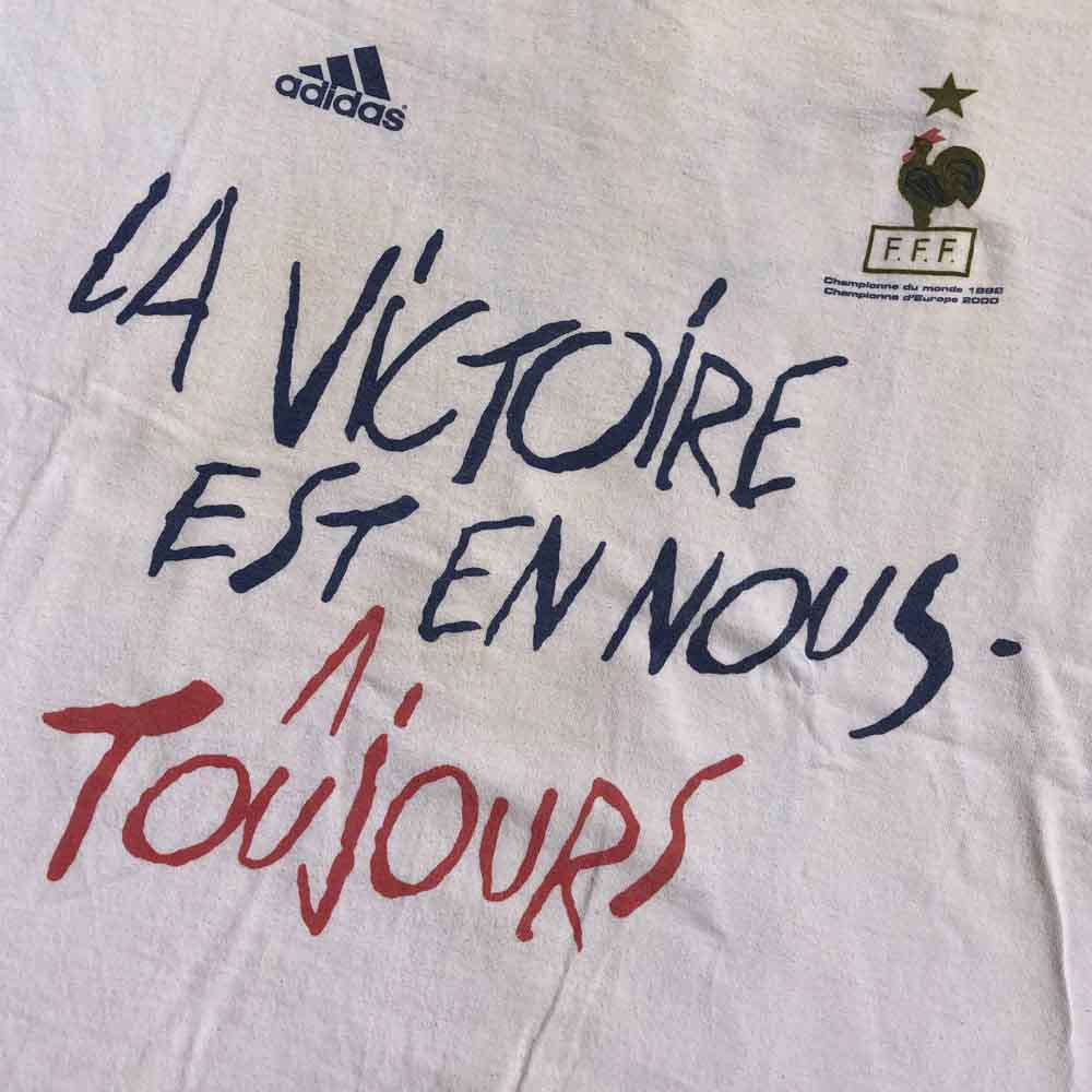 T-shirt la victoire est en nous Euro 2000