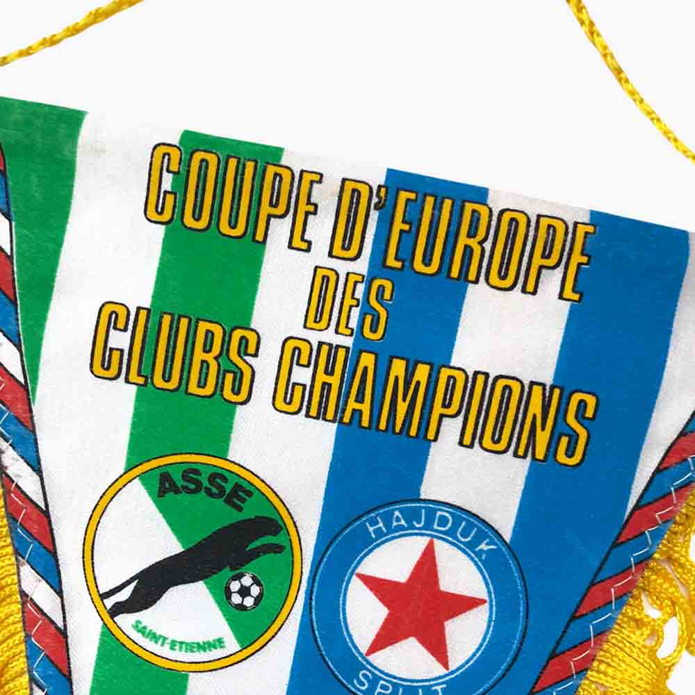 Fanion ASSE vintage