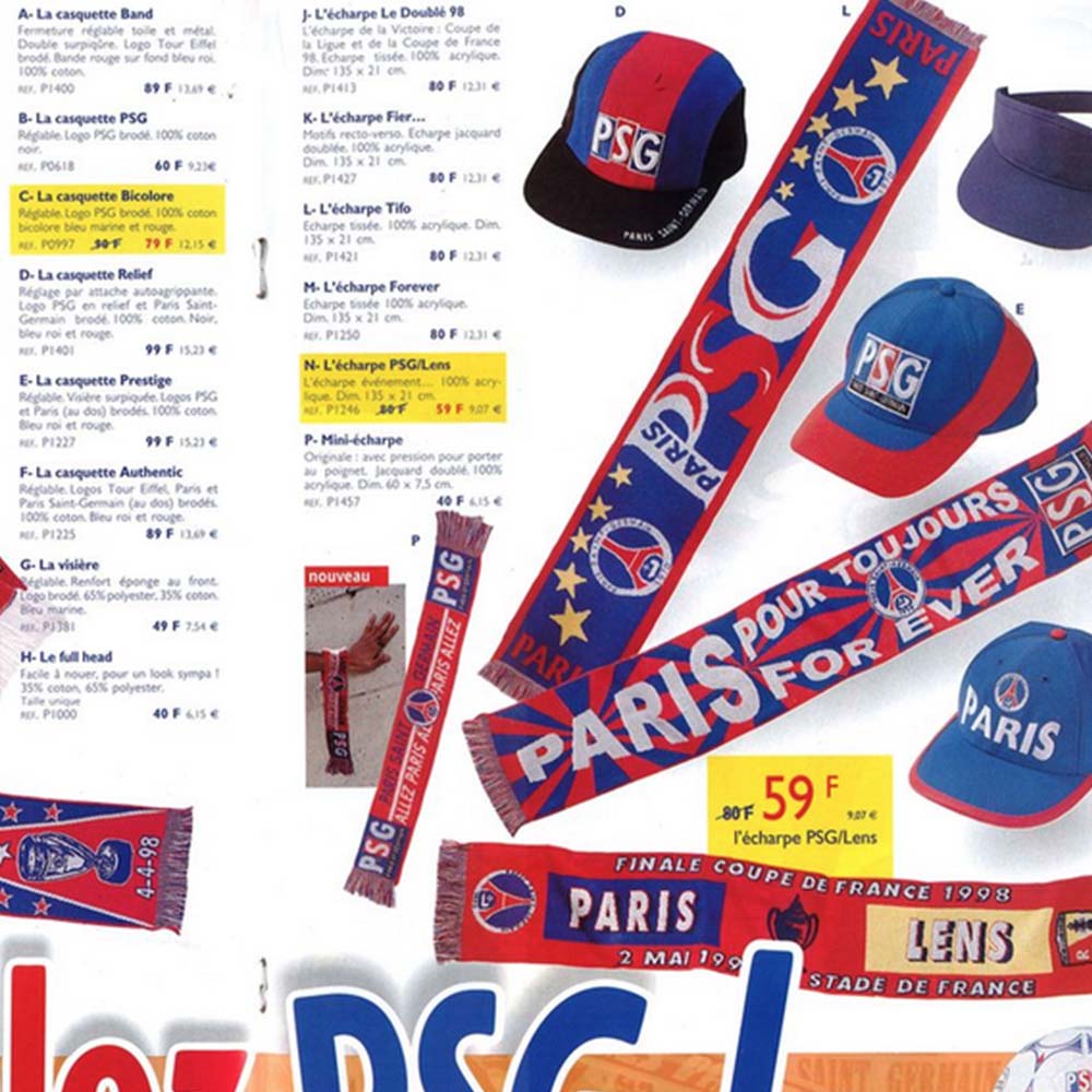 casquette PSG Paris vintage
