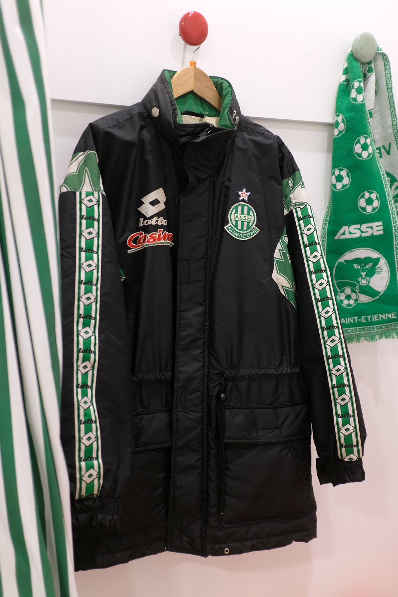 Parka ASSE Lotto Saint-Etienne saison 1997-1998