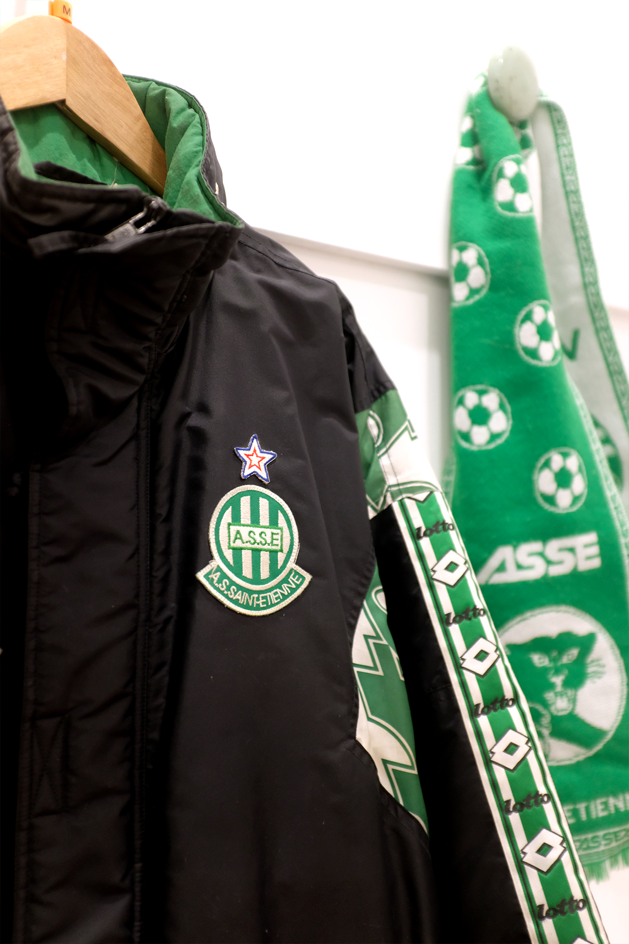 Parka ASSE Lotto Saint-Etienne saison 1997-1998