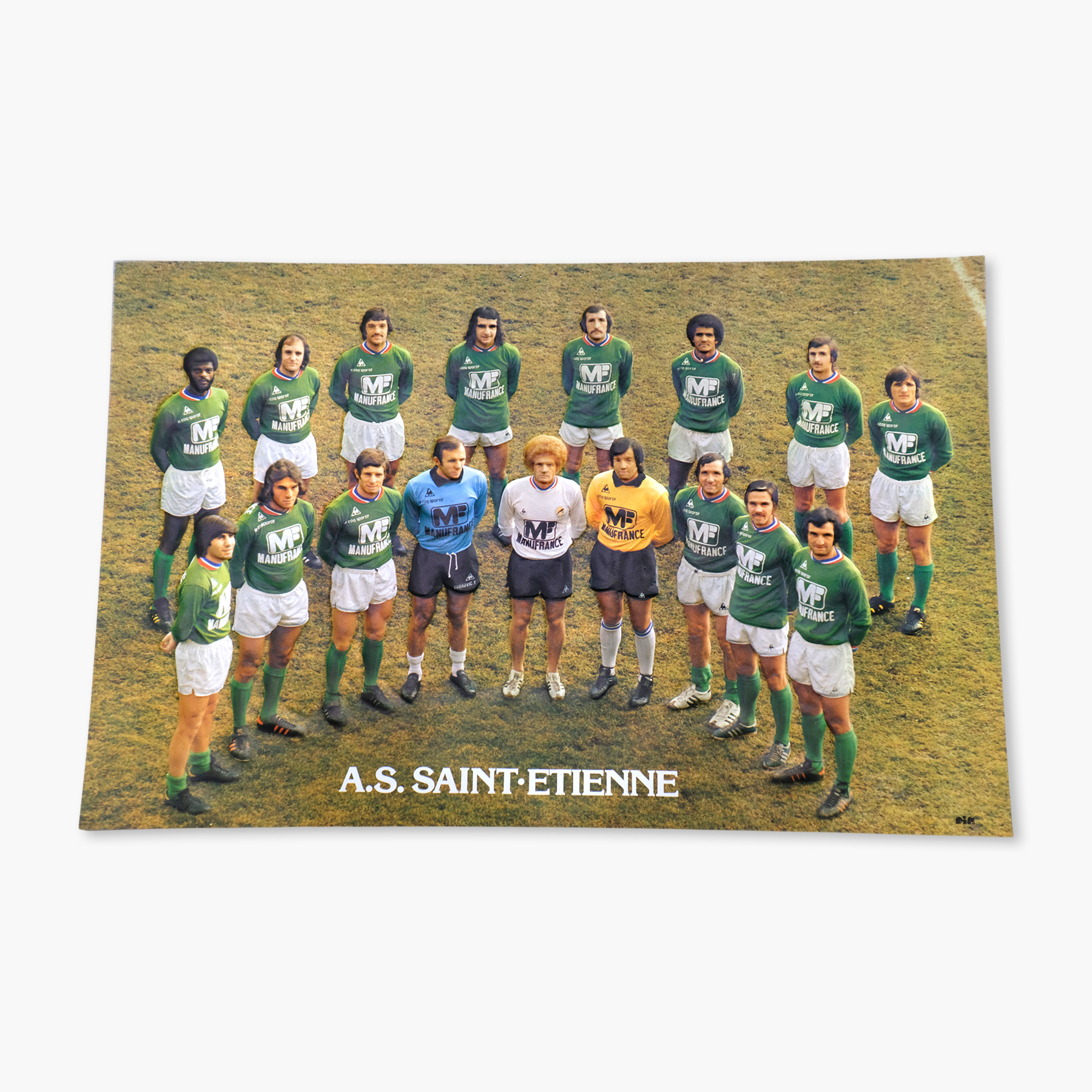 Poster ASSE vintage en relief 1976 poster asse en relief
