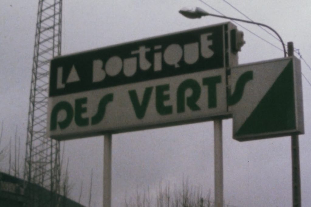 La boutique des Verts