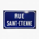 plaque rue saint etienne