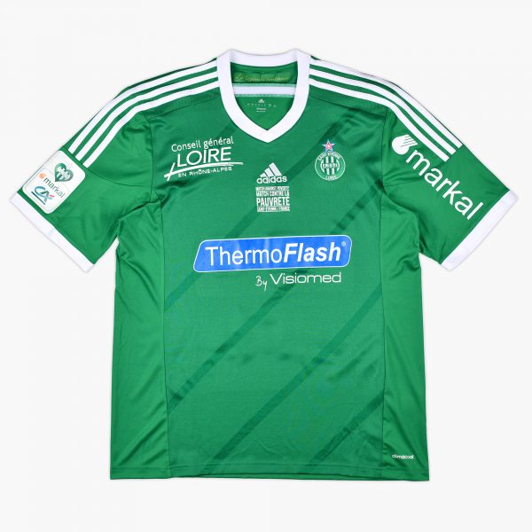Maillot ASSE match contre la pauvreté