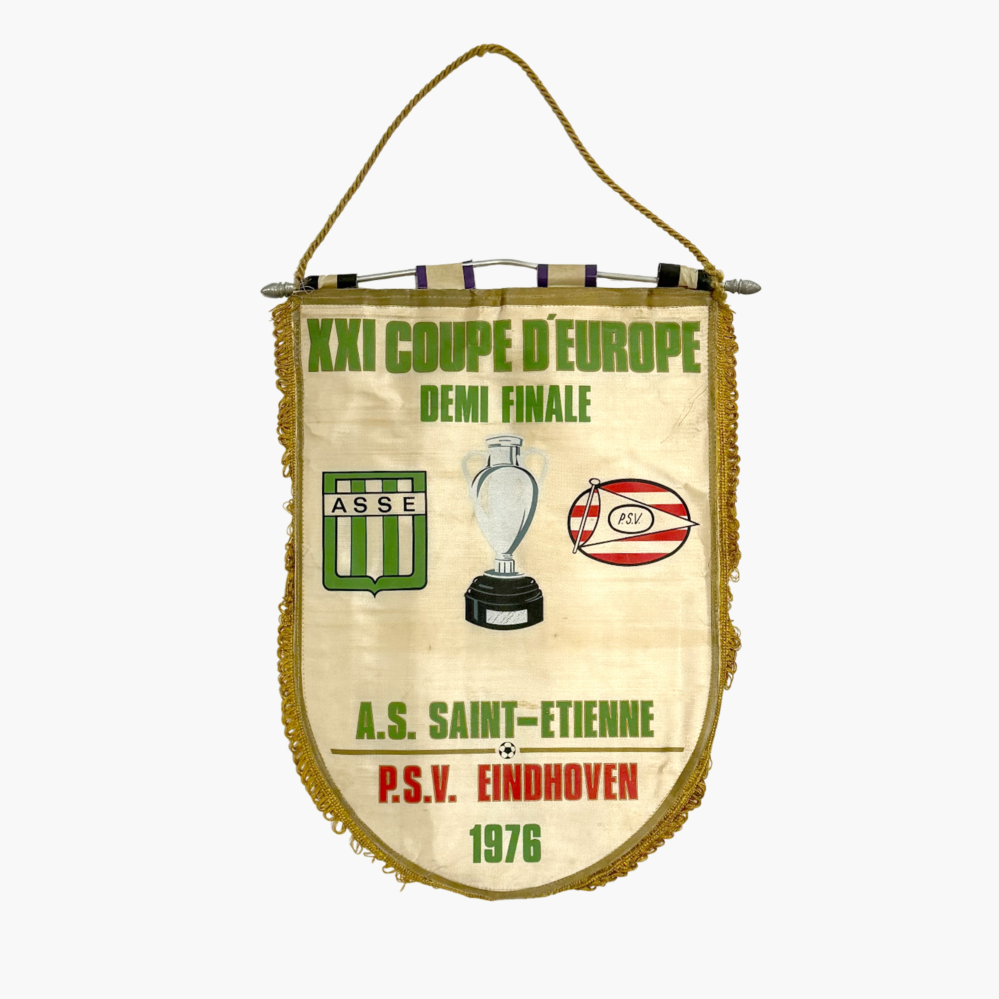 Fanion ASSE / Stade Ruthenois 32e de Finale Coupe de France