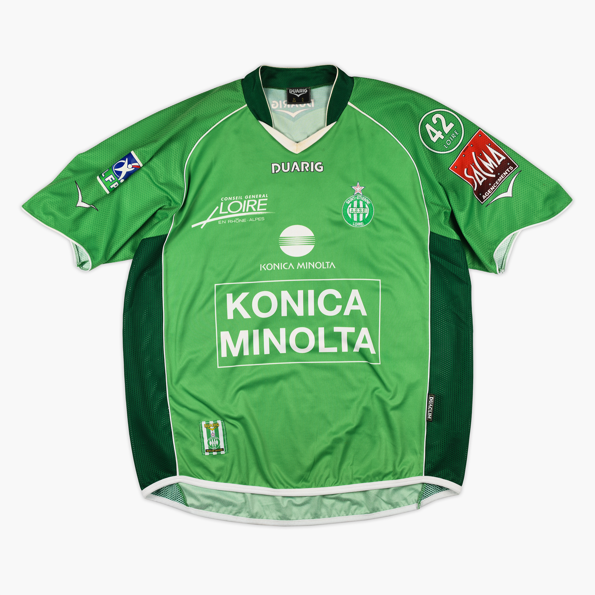 Maillot ASSE Zokora - Saison 2004-2005 asse zokora
