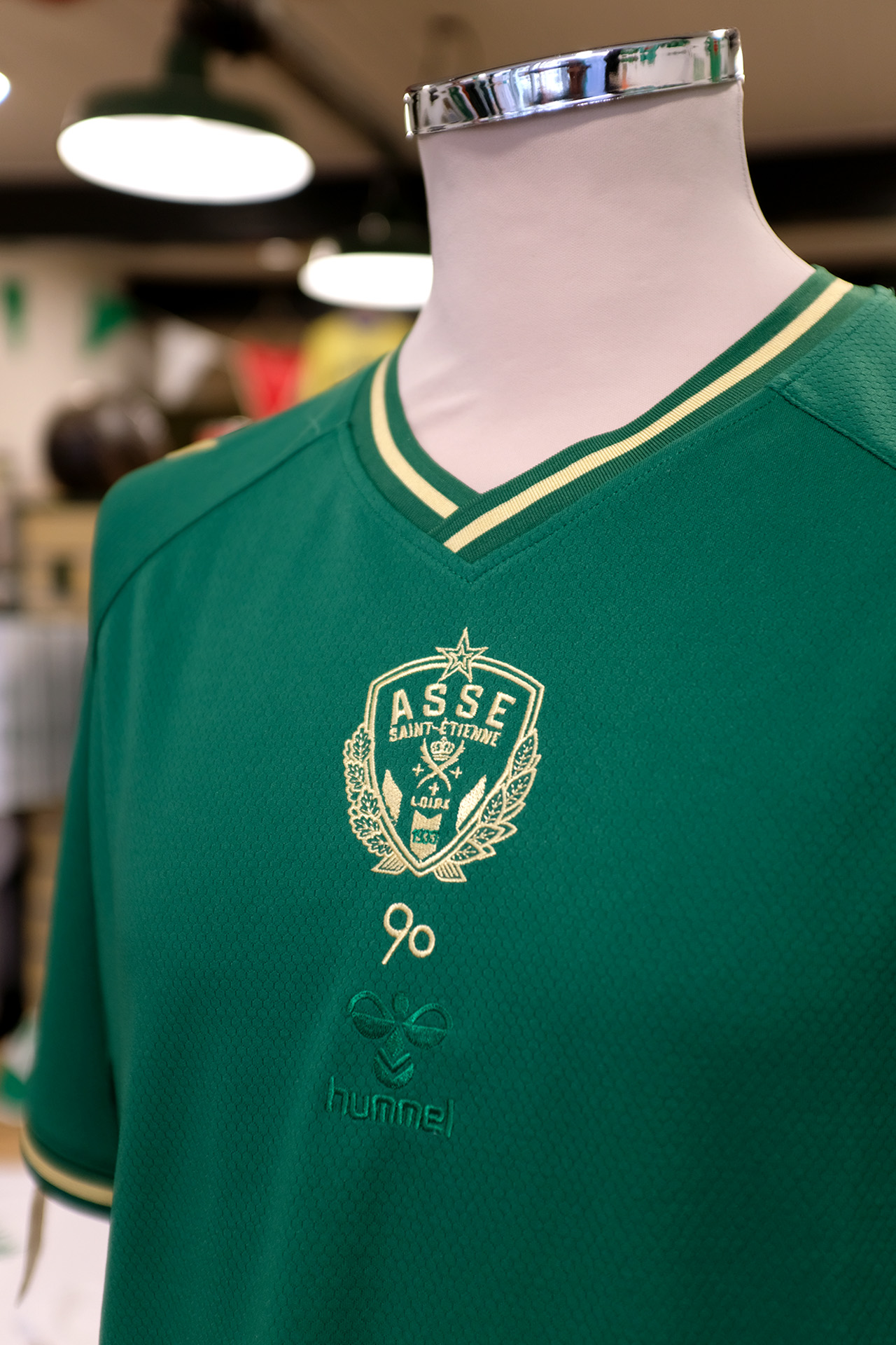 Maillot ASSE 90 ans 2023 Taille XL TRINCAMP