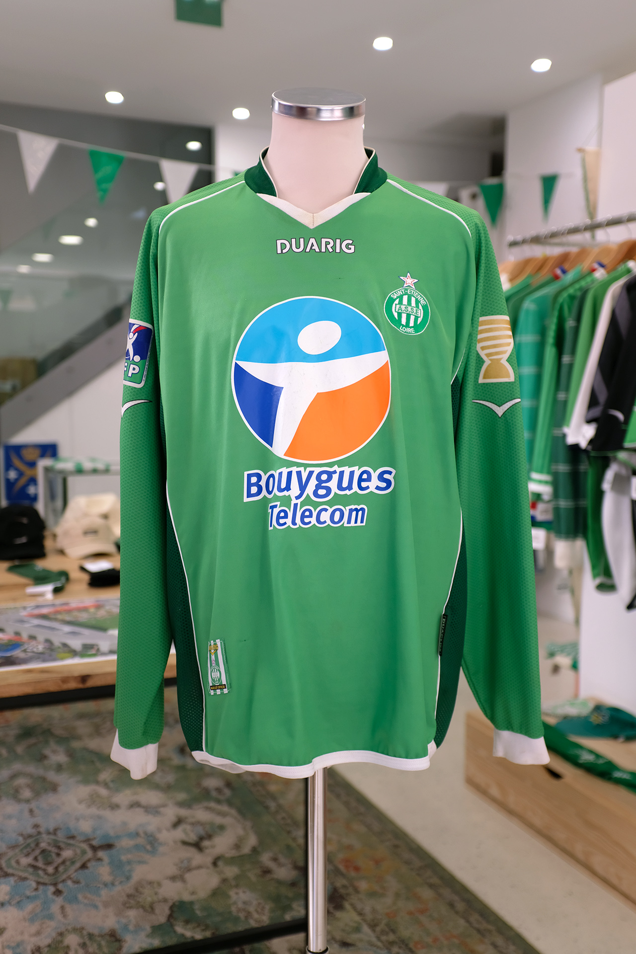 maillot ASSE david hellebuyck