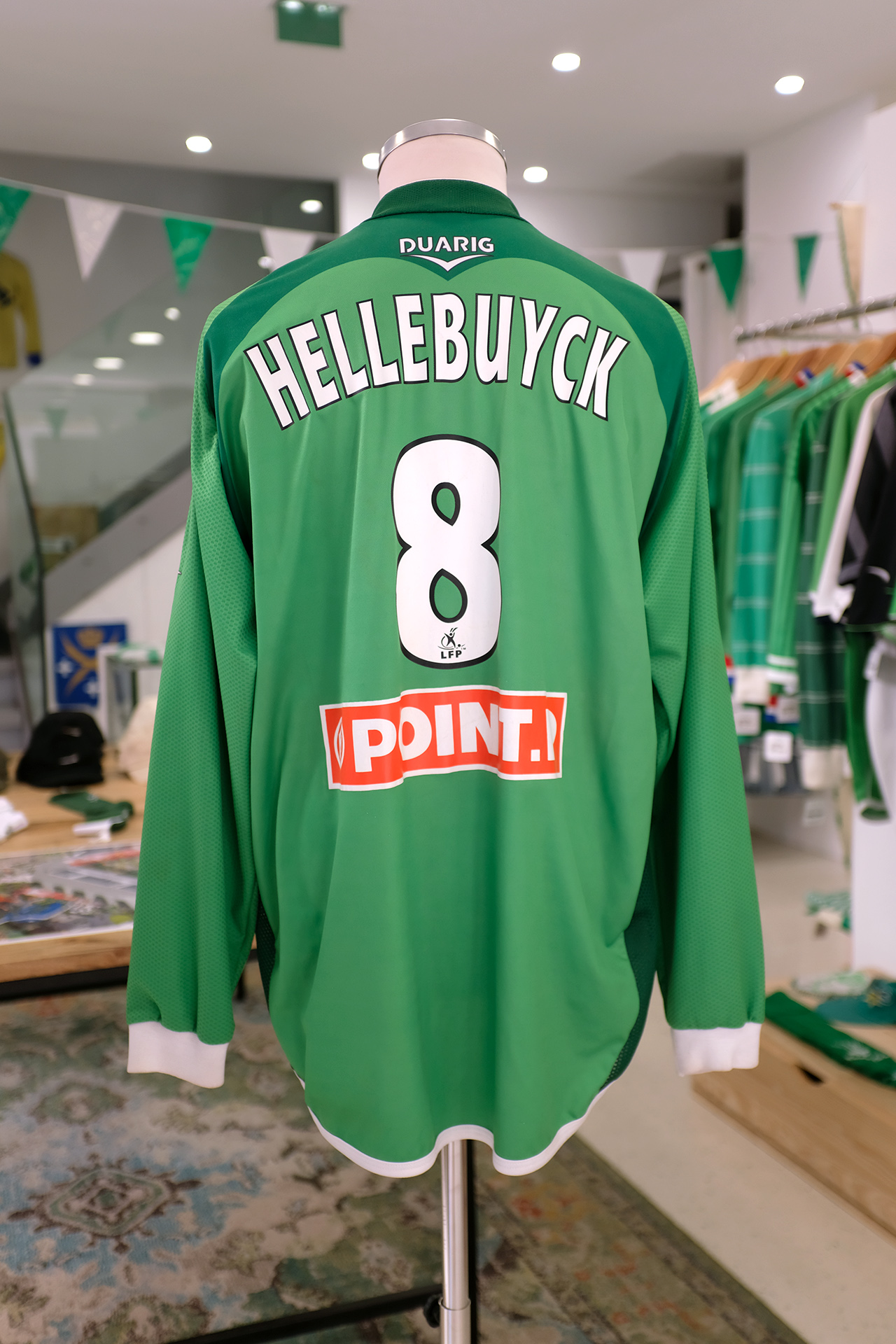 maillot ASSE david hellebuyck