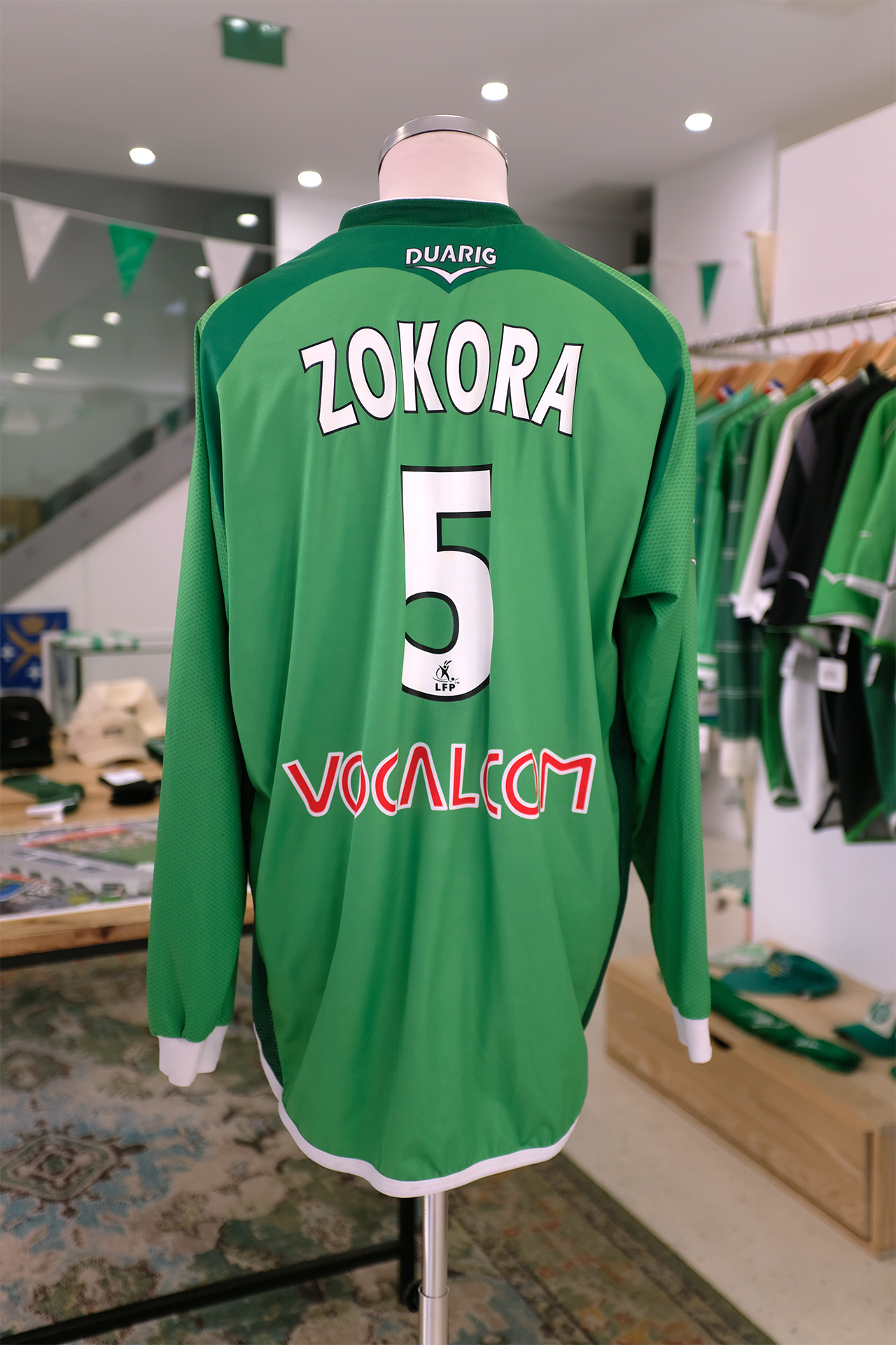 maillot ASSE didier zokora