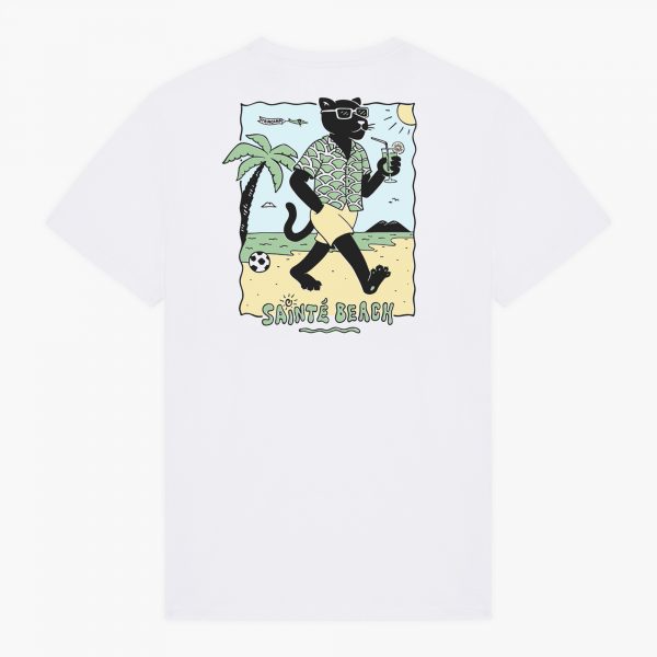 t-shirt panthère sainté beach