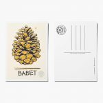 carte postale babet