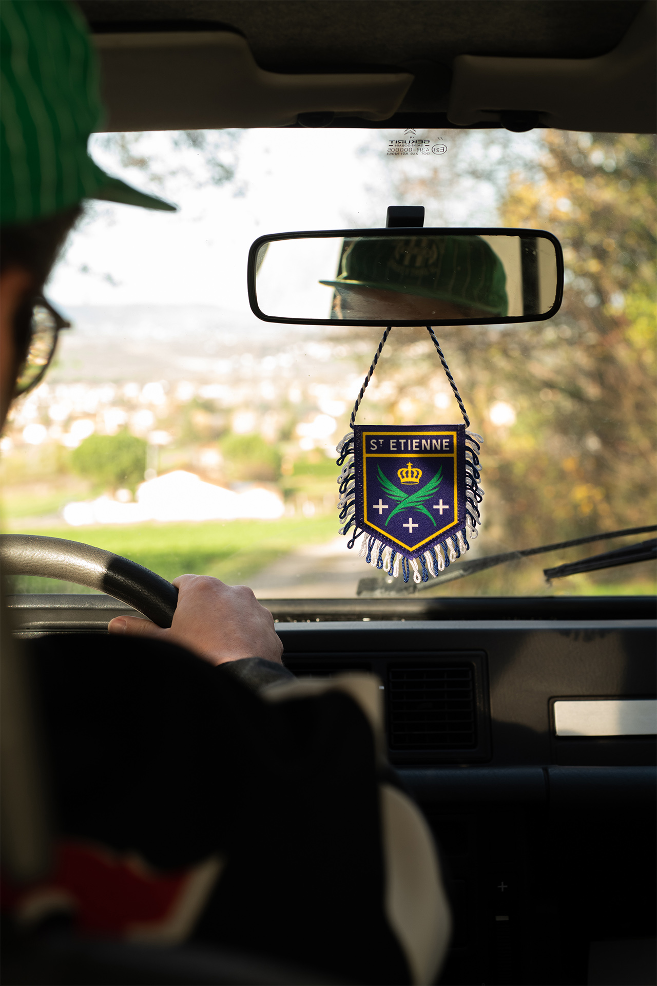 fanion saint etienne blason