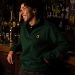 sweat zippé forez sports vert