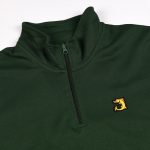 sweat zippé forez sports vert