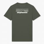 t-shirt stéphanois khaki