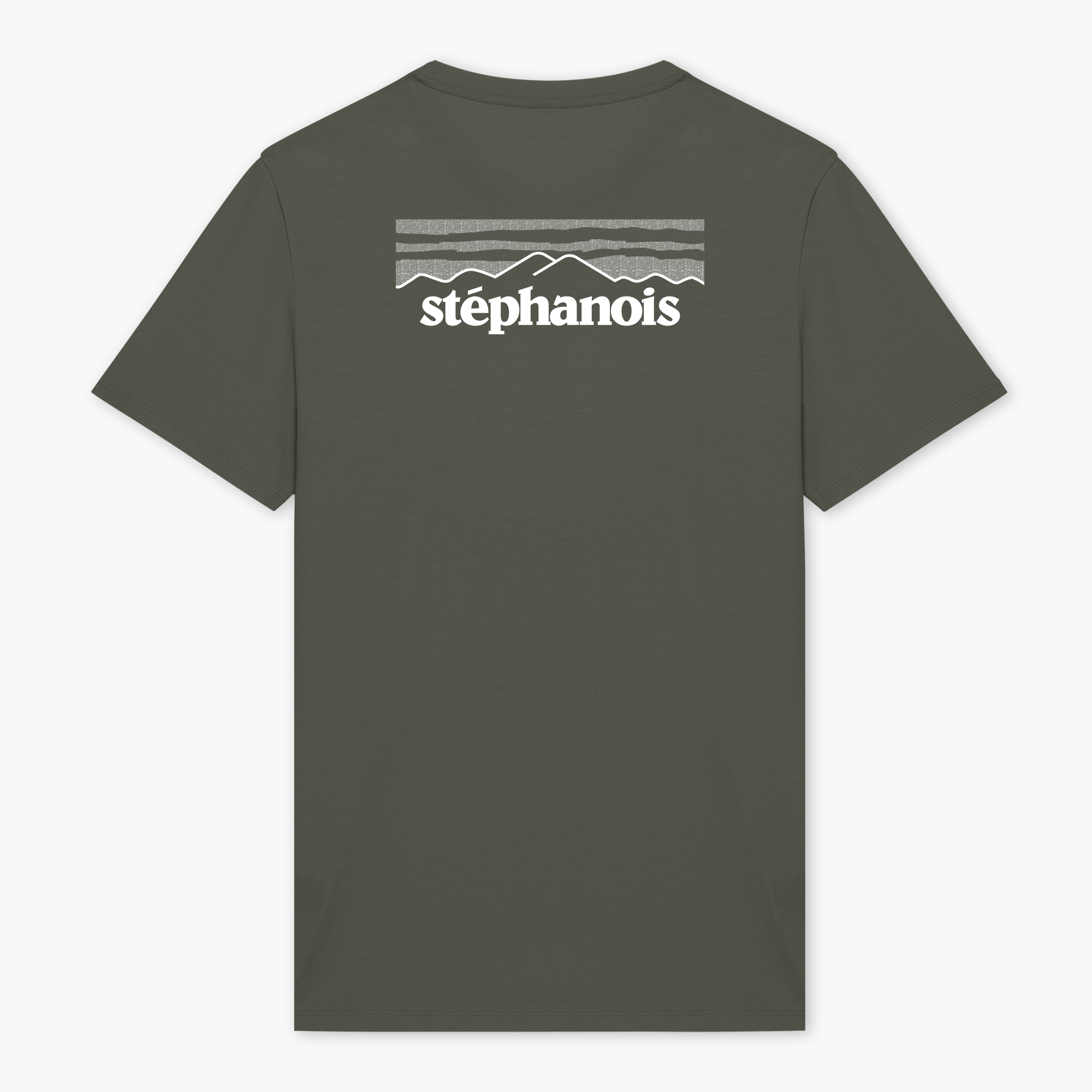 T-shirt Stéphanois khaki t-shirt stéphanois khaki
