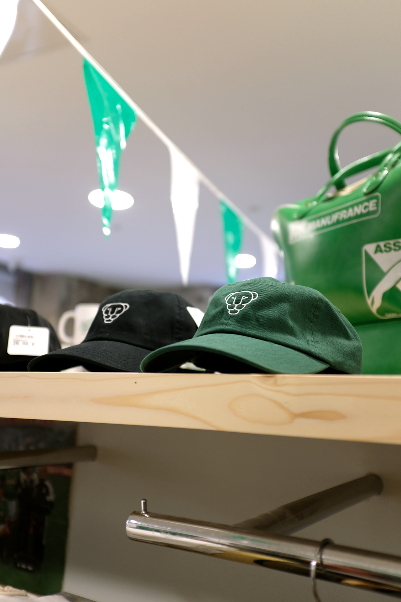 Casquette panthère noire Trincamp noir