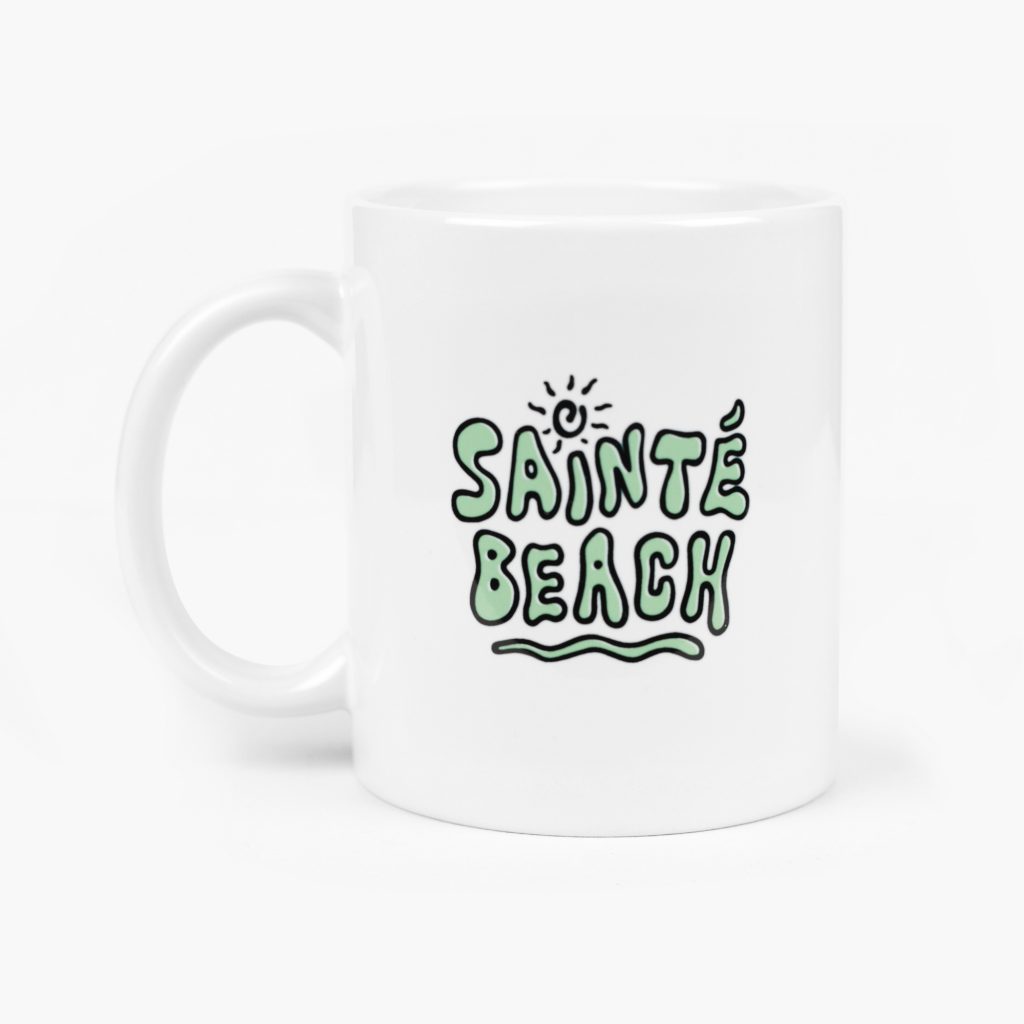 mug panthère sainté beach