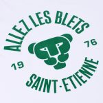 t-shirt allez les blets blanc