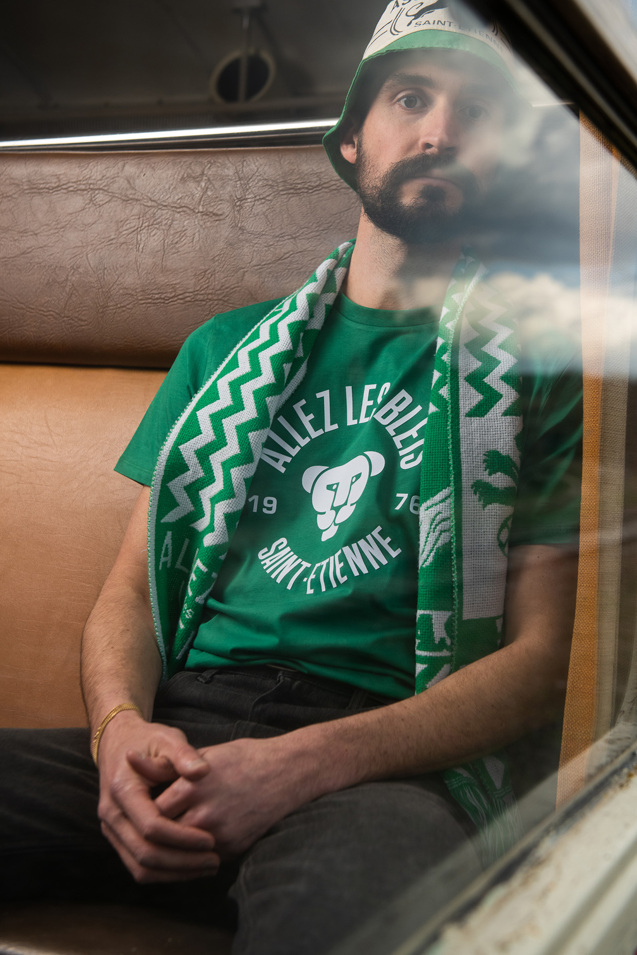 T-shirt Allez les Blets 1976 vert