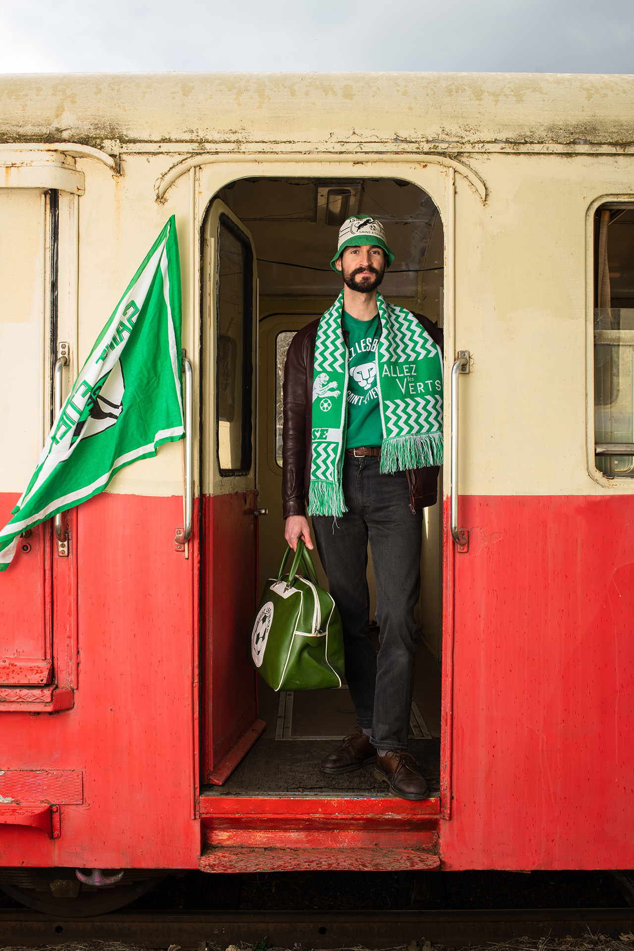 T-shirt Allez les Blets 1976 vert