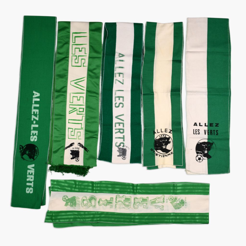 écharpes allez les verts 1970