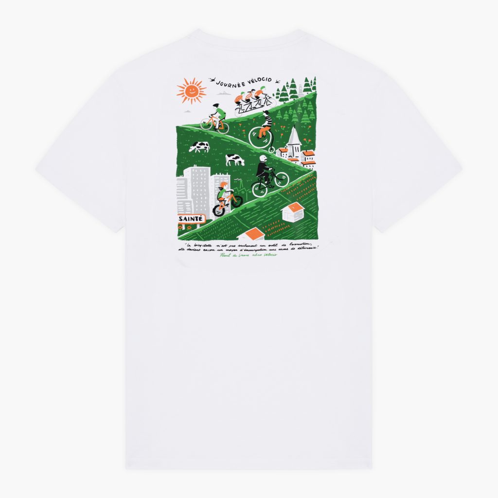 t-shirt journée vélocio