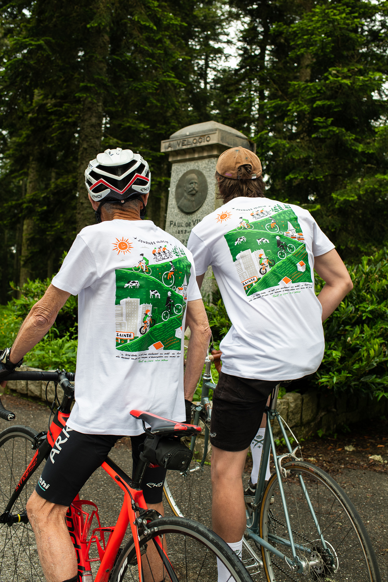 t-shirt journée vélocio