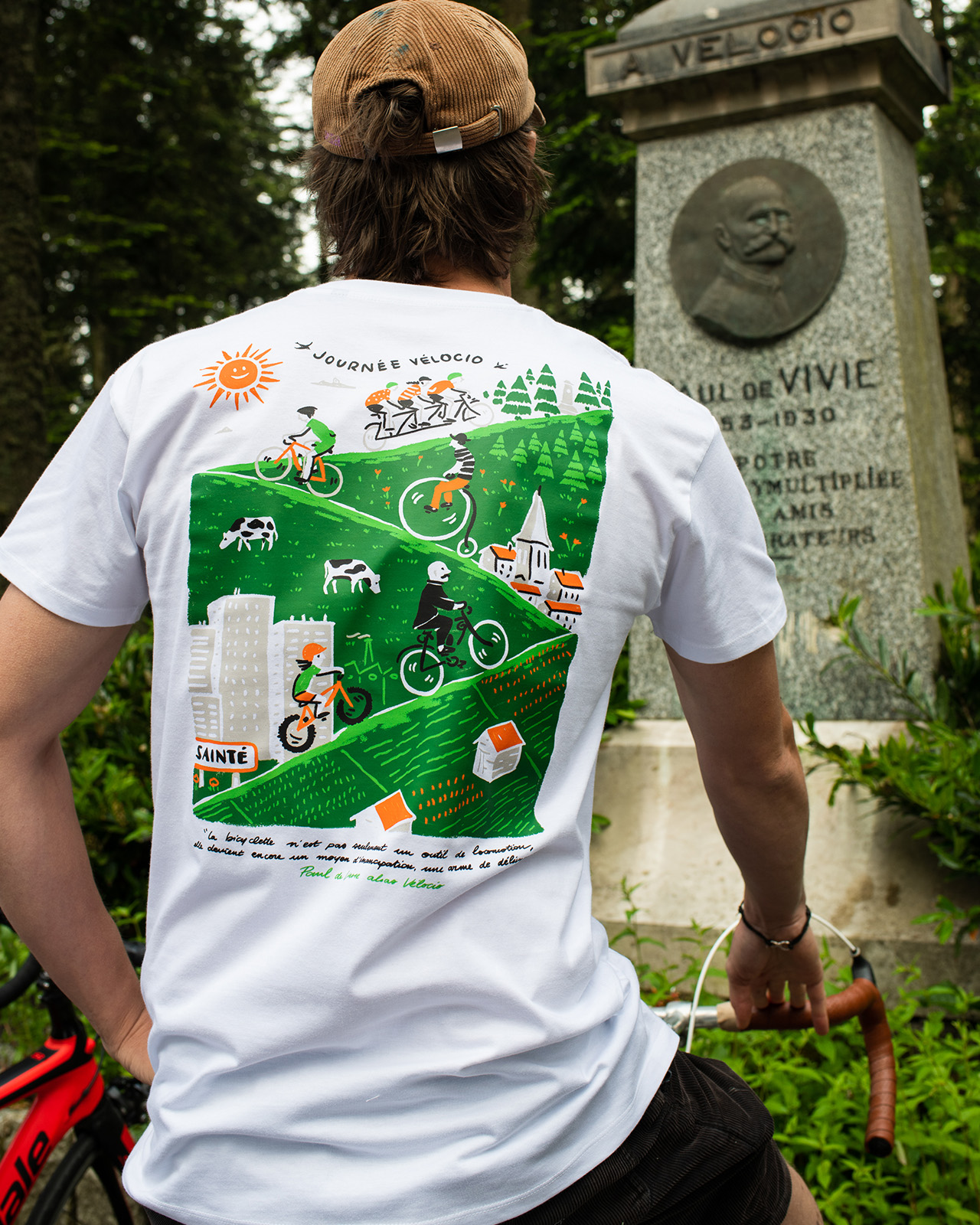 t-shirt journée vélocio