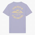 t-shirt sainté beach parme