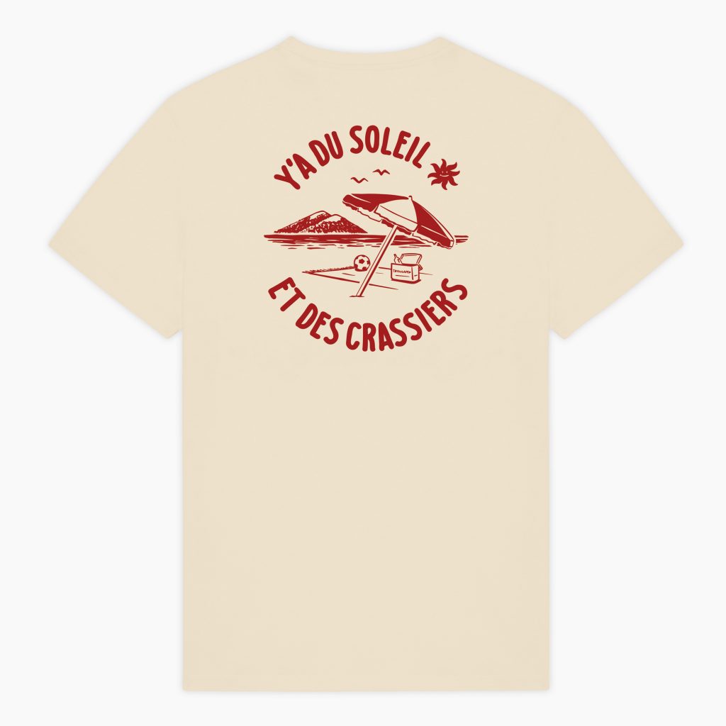 t-shirt sainté beach sable