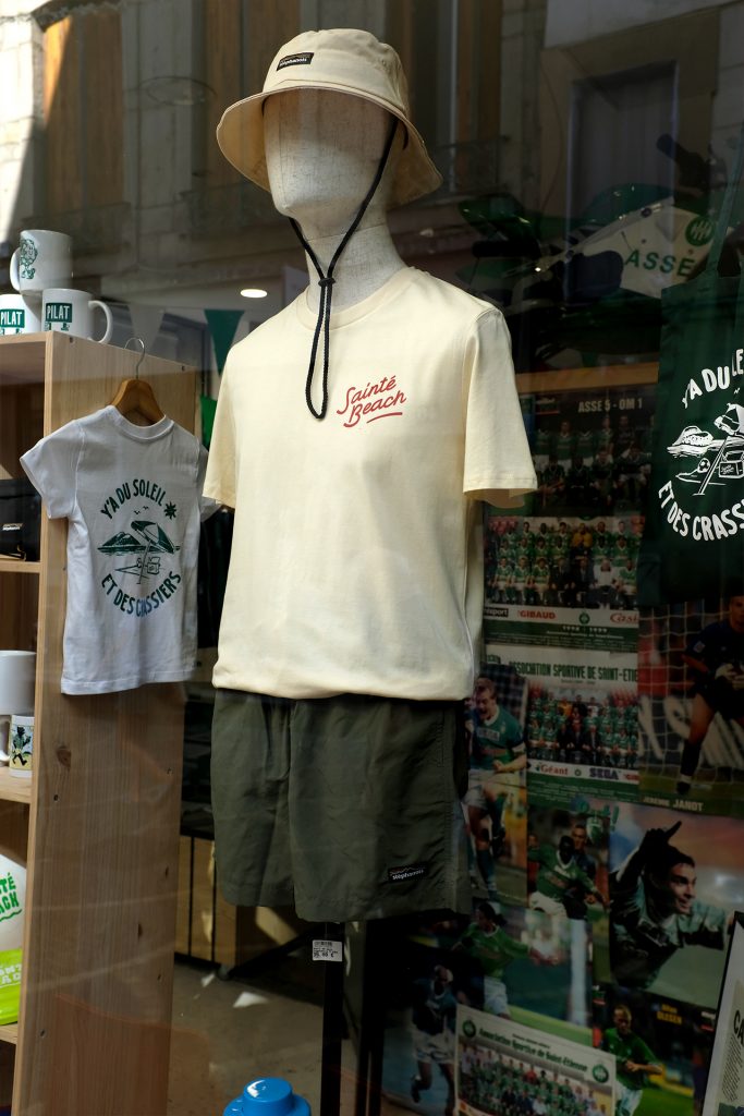 t-shirt sainté beach sable