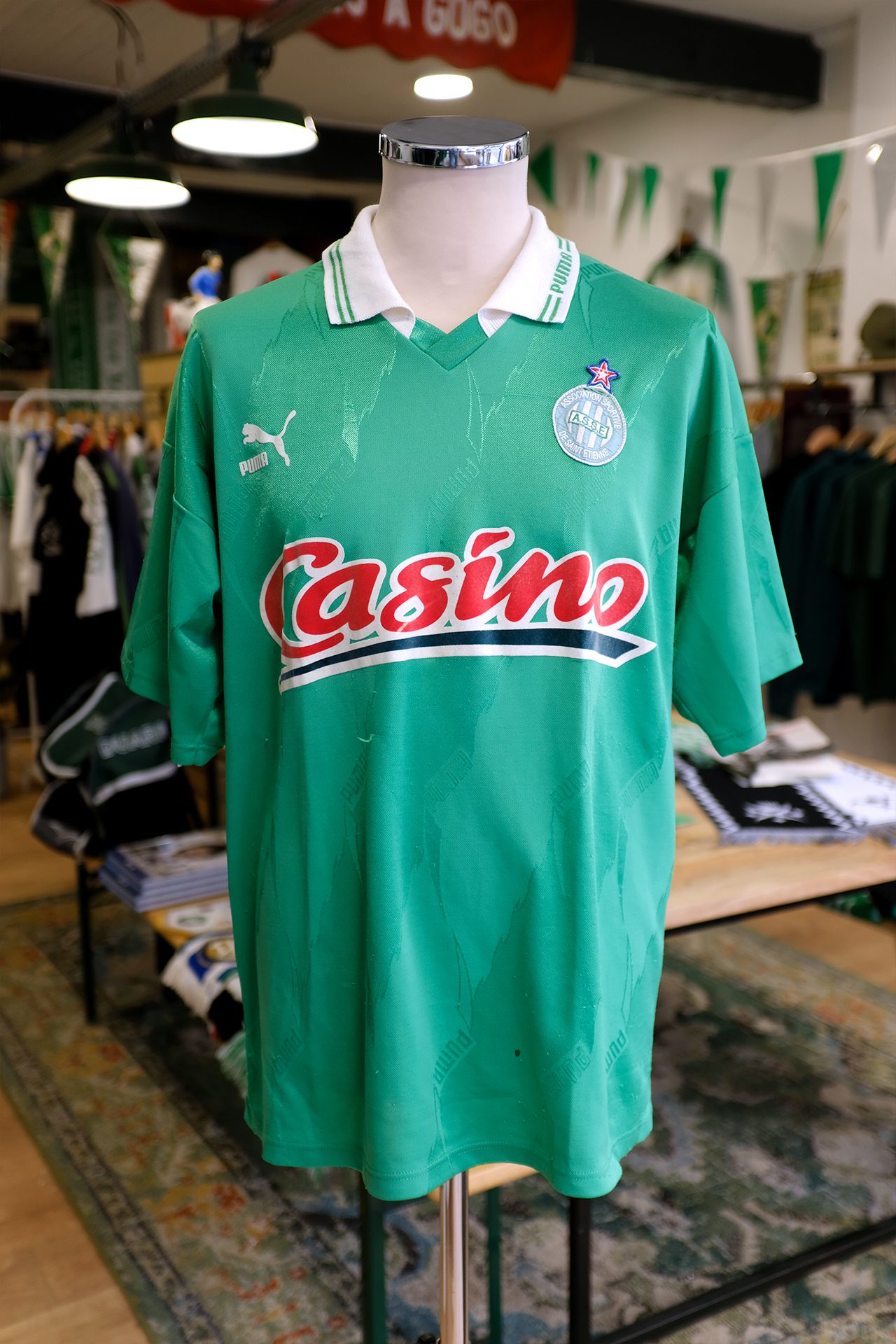 Maillot ASSE Casino vintage