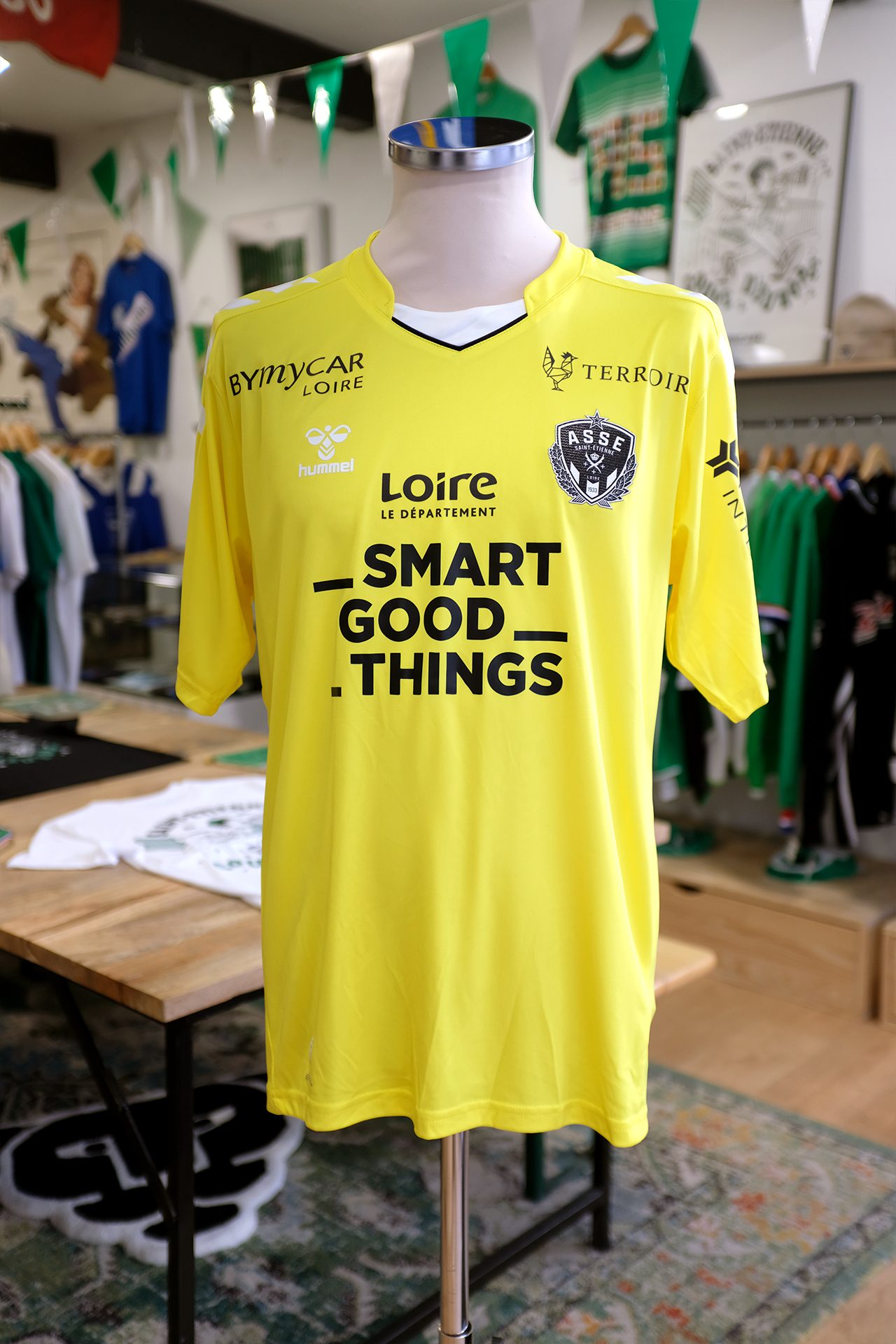 maillot asse etienne green