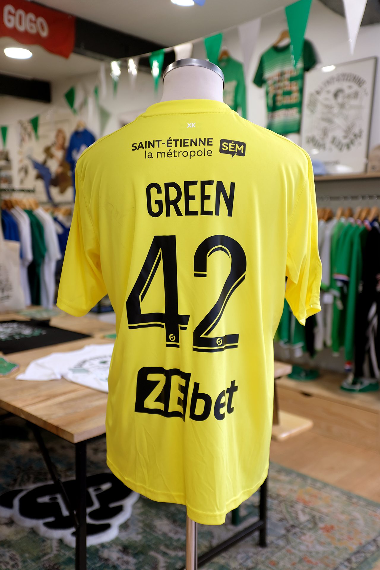maillot asse etienne green