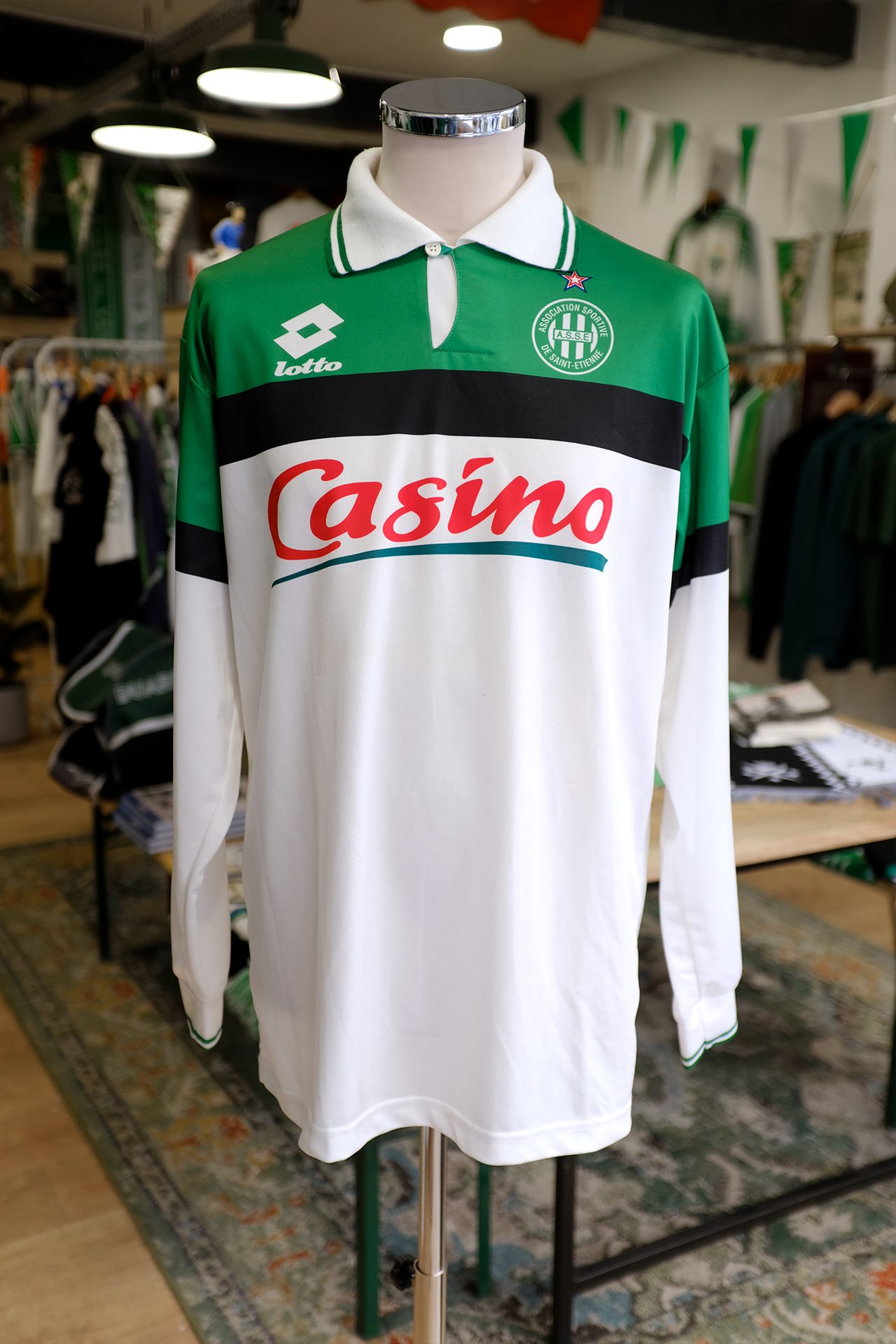 maillot asse lotto blanc replica